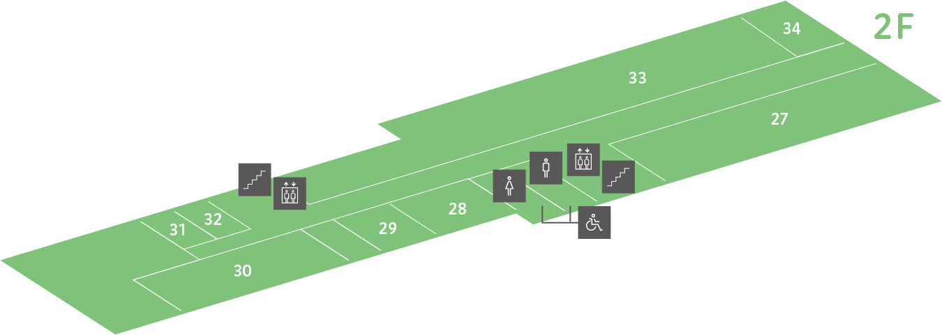 フロアマップ2階