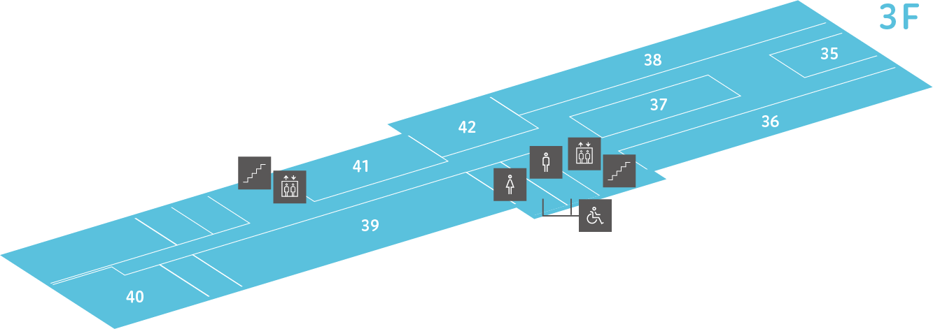 フロアマップ3階