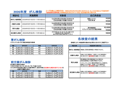 料金表
